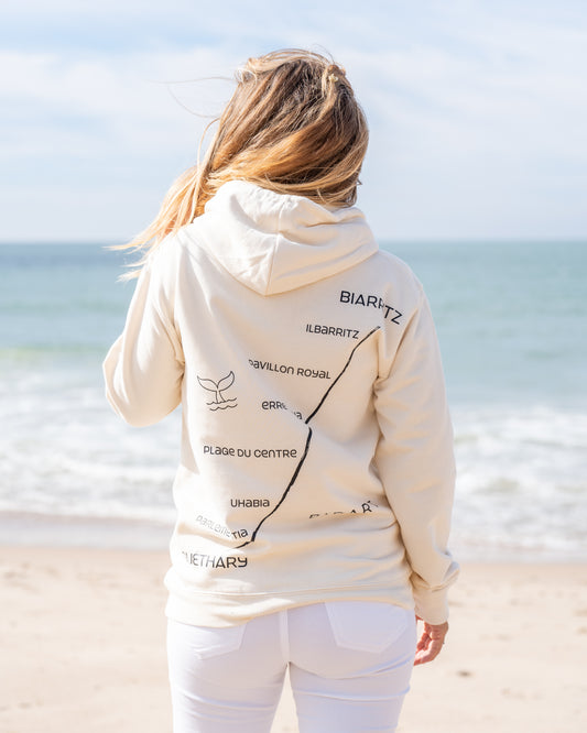 HOODIE ADULTE PLAGE