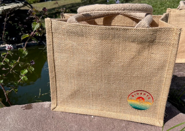 Cabas mini en jute