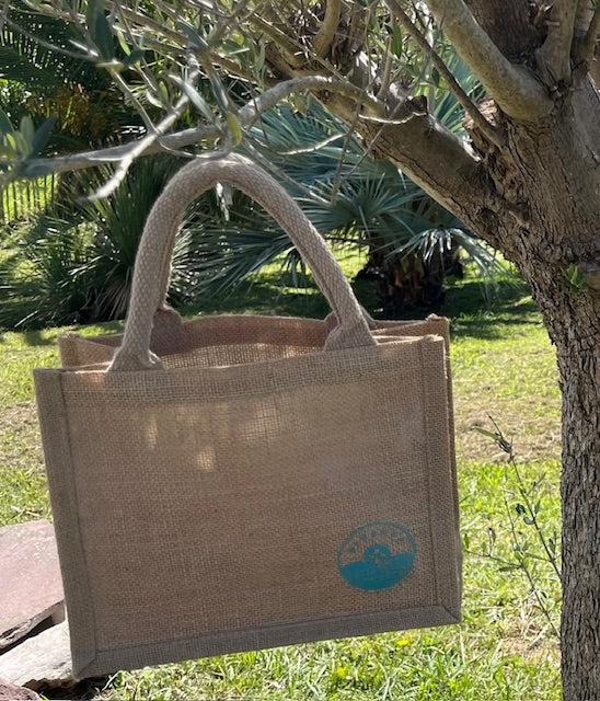 Cabas mini en jute
