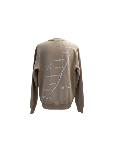 SWEAT COL ROND UNISEXE ADULTE "LES PLAGES"