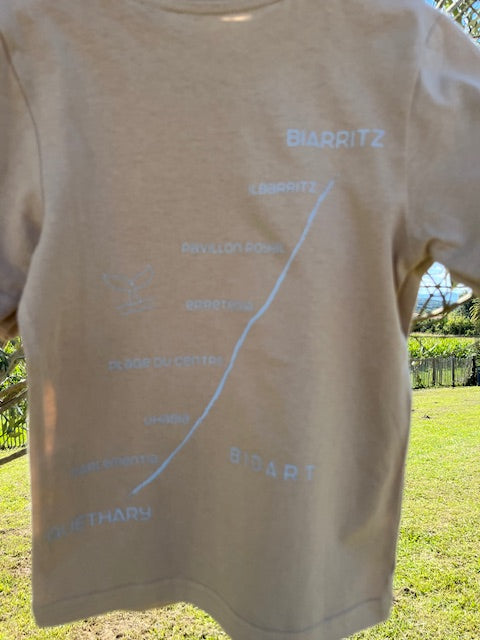 T-SHIRT ENFANT "LES PLAGES"